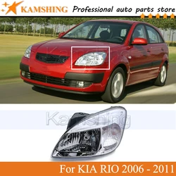 Kamshing Front bumper head light lamp For KIA RIO 2006 2007 2008 2009 2010 2011 head lamp light headlamp Front bumper headlight