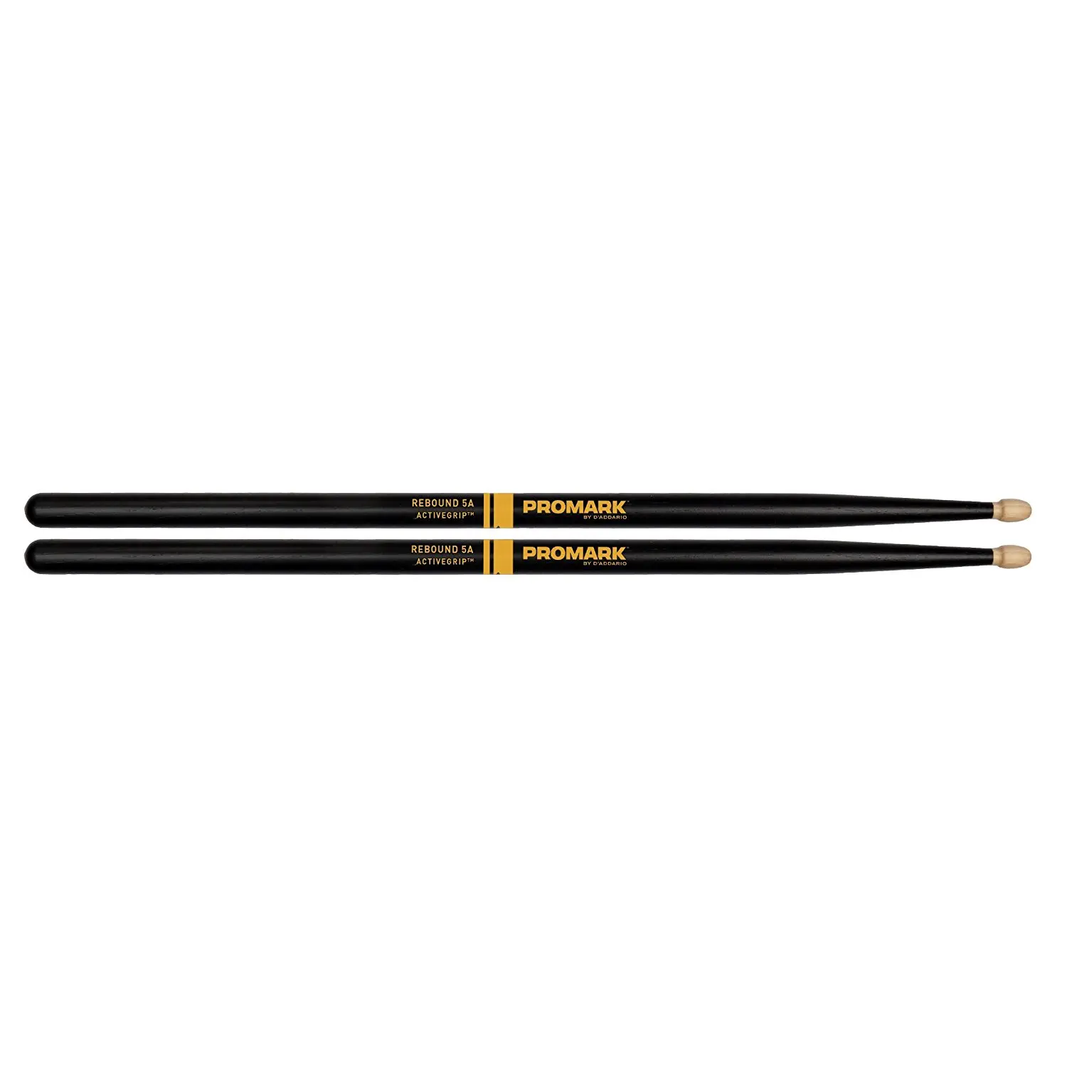 Promark by D\'addario Select Balance Forward/Rebound 5!/7A ActiveGrip Acorn Wood Tip Drumsticks