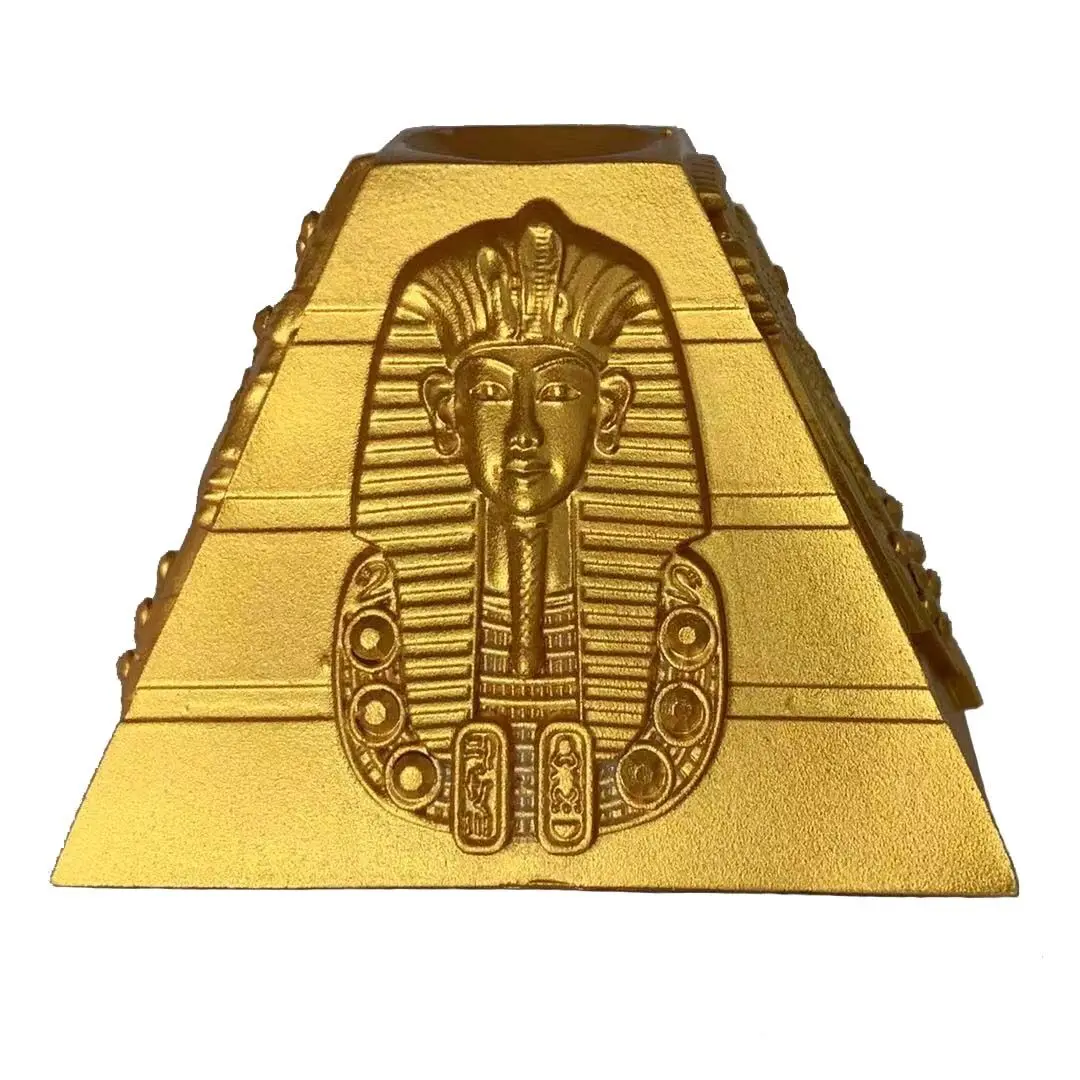 Pyramid Shape Crystal Ball Base Station Mummy Camel Decoration Feng Shui Chakra Magic Crystal sphere stand