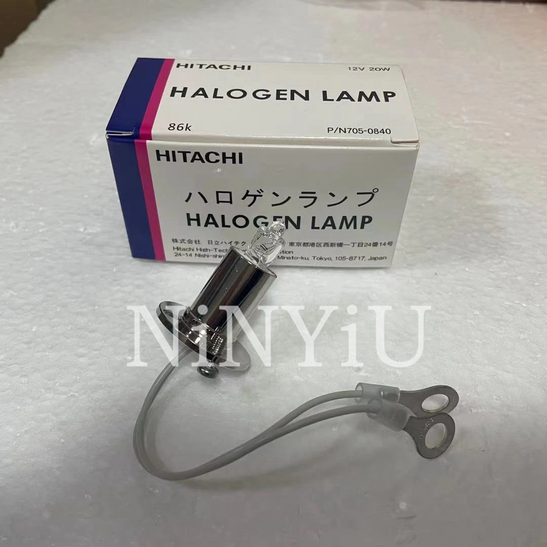 Hitachi 12V20W P/N 705-0840 KLS Halogen Lamp For Hitachi 902 912 7020 7350 7060 7080 7160 7180 7050 12v 20w Lamp