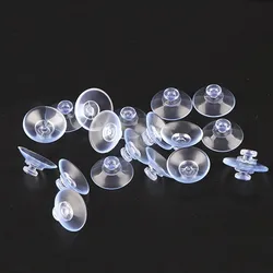 50-20mm Clear Sucker Suction Cups Mushroom Head Strong Vacuum Suckers Hooks Hanger For window decoration wedding Car glass