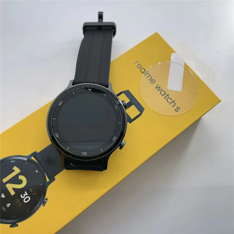 Película de vidro temperado para redmi, película protetora completa transparente para relógio inteligente redmi realme s, acessórios de película protetora para smartwatch