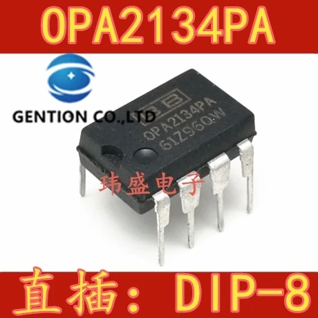 10PCS OPA2134PA DIP-8 straight bravery \