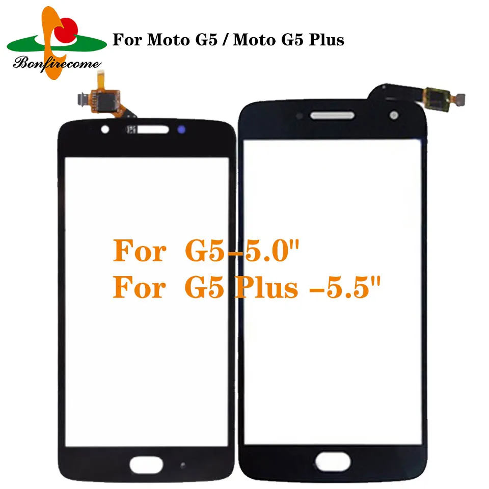 For Motorola Moto G5 XT1672 XT1676 Touch Screen Digitizer Panel For Moto G5 Plus G5Plus XT1687 XT1684 LCD Front Glass Sensor