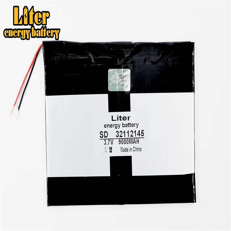 3.7V 9000mAH  SD 32112145 (polymer lithium ion / Li-ion battery) for tablet pc,MOBILE POWER BANK;cell phone,speaker