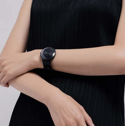 XIAOMI Mi Mijia QUARTZ Smart Watch Original Mi with Double Dials Alarm Sport Sensor Pedometer Time Leather Mi HomeAPP Luxury New