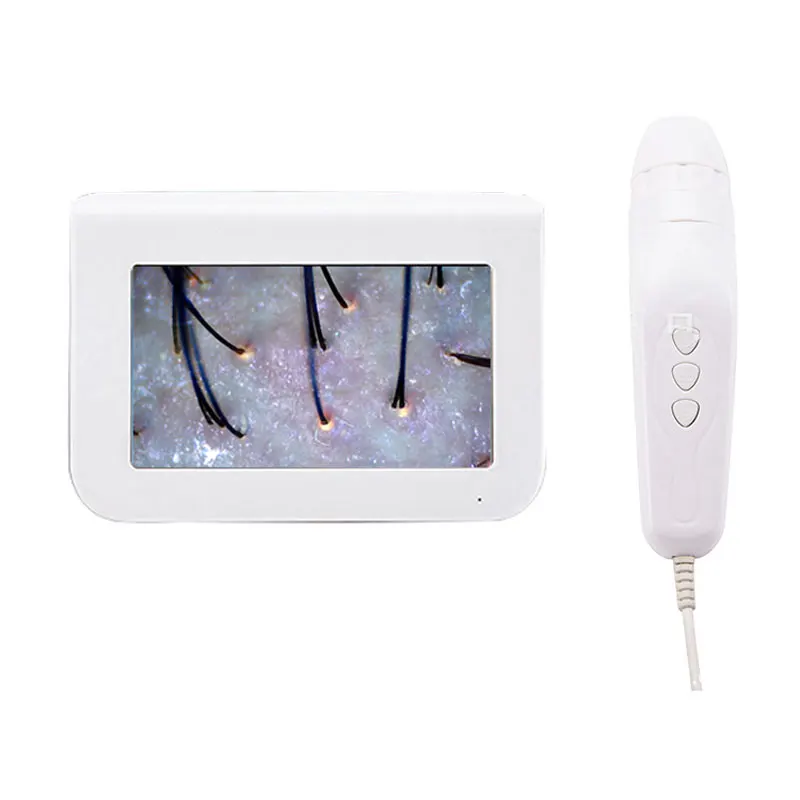 

Portable HD 50X 7 Inch Scalp Hair Follicle Facial Skin Detector Hair Analyser Machine Digital Dermoscopy Skin Health Detection