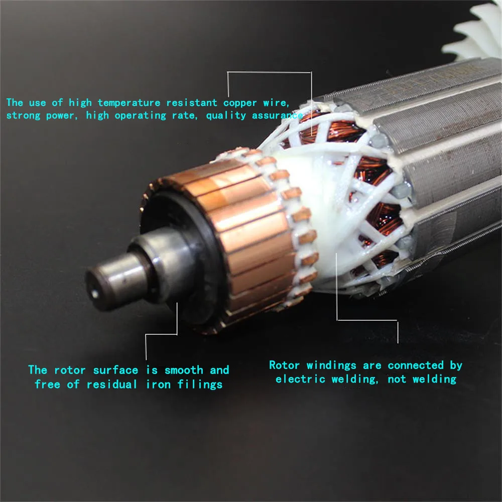 High-Power เครื่องตัดหินหินอ่อนเครื่องโรเตอร์เหมาะสำหรับ Hitachi 110มอเตอร์เครื่องมืออุปกรณ์เสริม