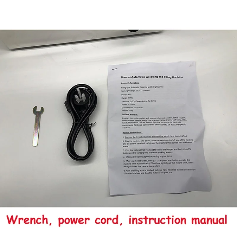 지능형 분말 과립 포장 충전 기계, 밀가루 참깨 커피 차 향신료, 1-99g