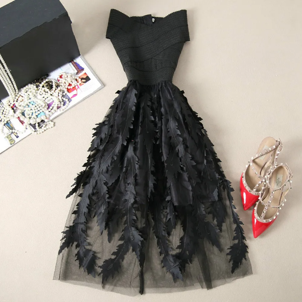 Summer Women Lace Bandage dress Patchwork Stretch Elegant Dress Vintage Floral Dresses Gown Formal Party Dresses long dress