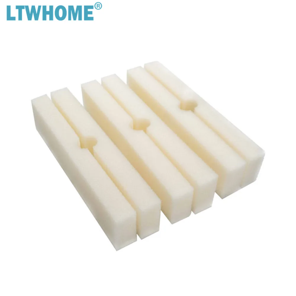 LTWHOME almohadillas de filtro de espuma adecuadas para Fluval FX4 / FX5 / FX6