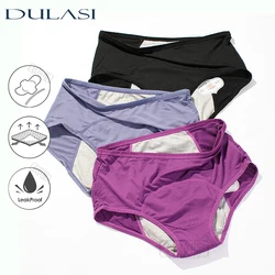 DULASI – Culotte menstruelle anti-fuites pour femme, sous-vêtements physiologiques, confortables, pour les règles, imperméable, livraison directe