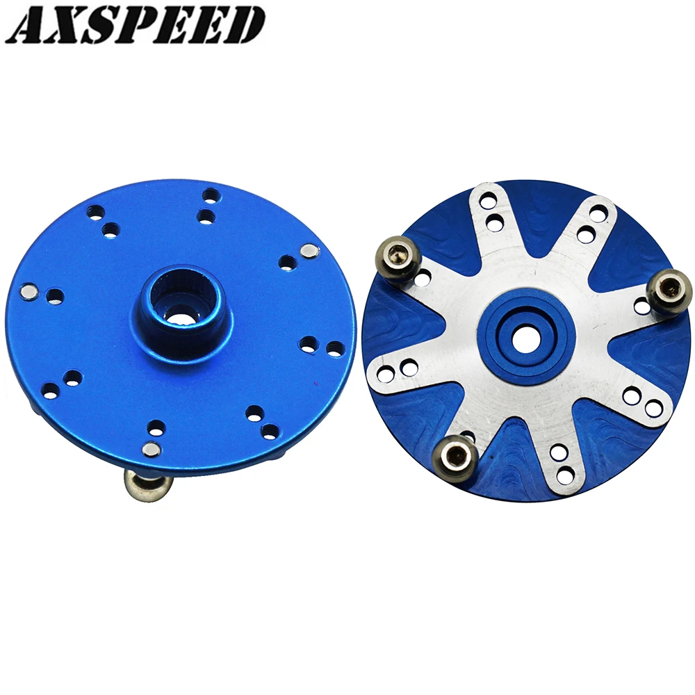 AXSPEED Metal Servo Arm 25T Round Type Disc Servo Arm Horns for FUTABA DS5 DS6 BL7 BL8 ALIGN D6CF RC Climbing Car Parts