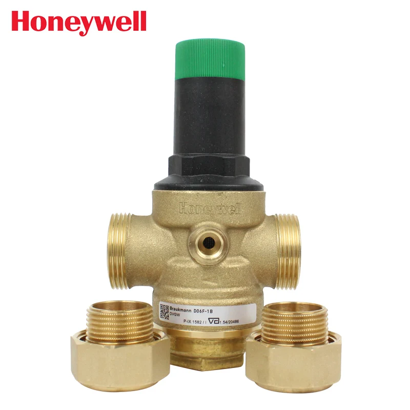 Honeywell D06F DN25 Pressure Reducing Valve With Balanced Seat and Set Point Scale for Water supply system