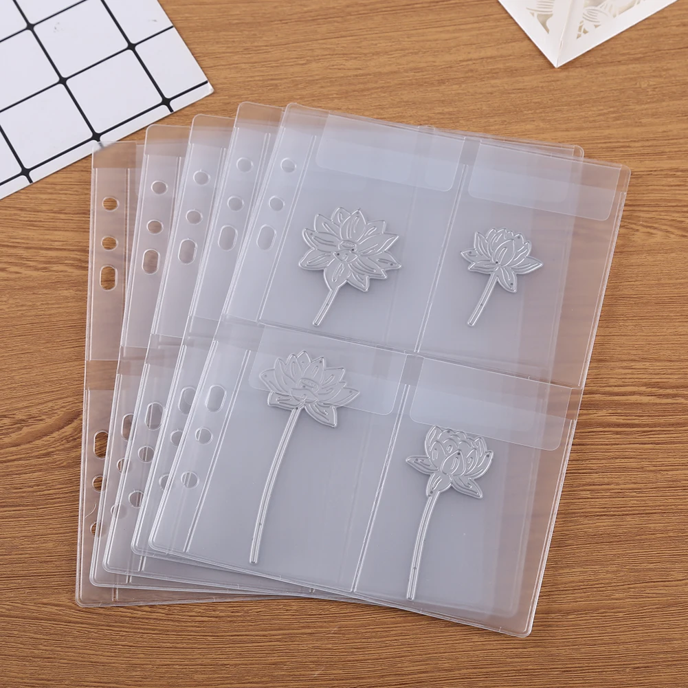 Cutting Dies Storage Book for Scrapbooking Album Inner Page Cover Template Container DIY Stencil Organizer Booklet