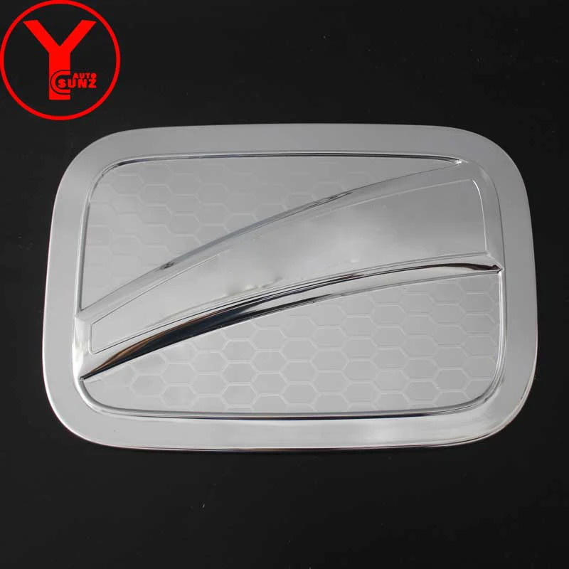 

Chrome Car Fuel Tank Cover For Toyota Yaris 2018 2019 Sedan ABS Car Auto Exterior Parts Plate Tank Cap Accessories YCSUNZ