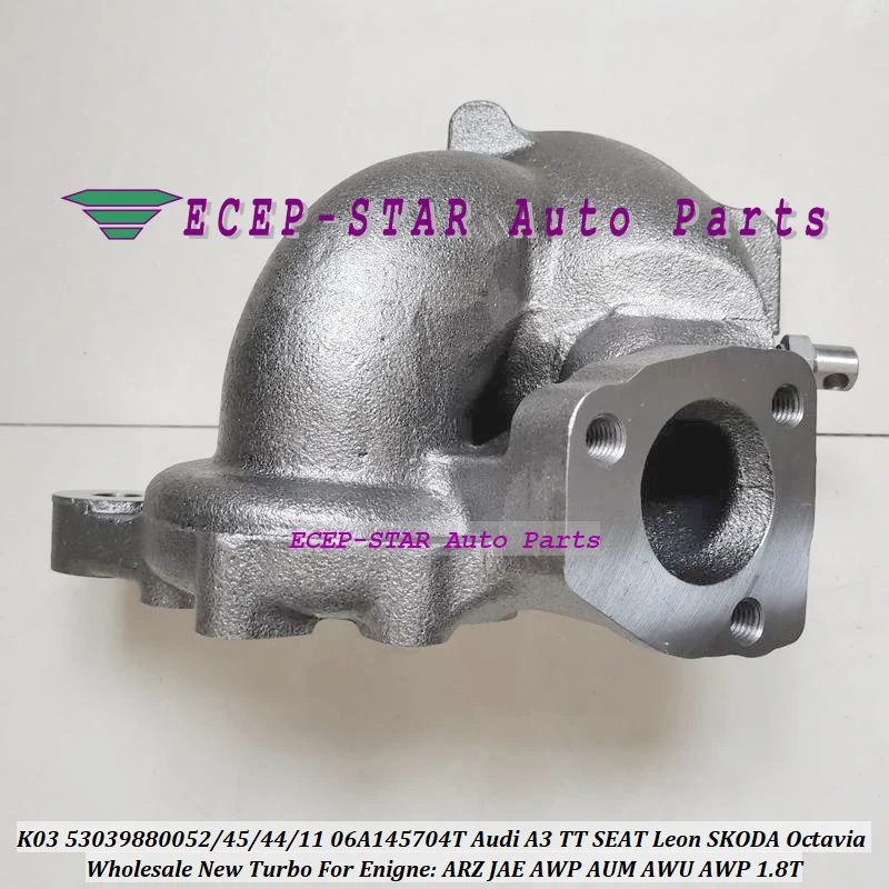 Exhaust housing K03 53039880045 53039700045 53039880044 53039700044 53039880011 53039700011 06A145703Q 06A145704A 06A145704B AWP