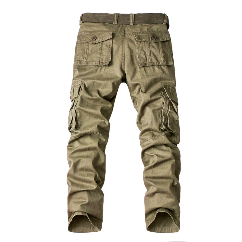 Pop MISNIKI Pop Arrivals Cotton Men Cargo Pants Camouflage Military Army Work Multiple Pockets Overalls Dropshipping AXP104