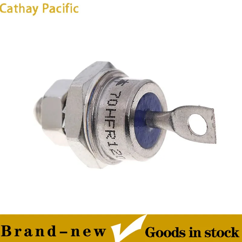 1PCS 70HFR120 70A/1200V Metal Stud Type Rectifier Diodes High Power Rectifier Diodes Accessories high surge capability
