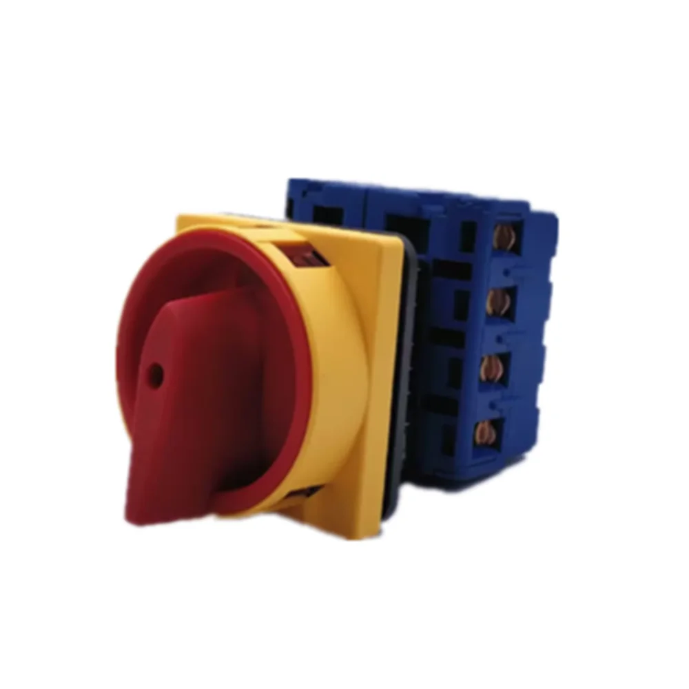 LW30-4P Isolator Switch ON-OFF 690V 25A/63A-80A100A Padlock 2 position 4 Poles Main Rotary Cam Switch Emergency stop