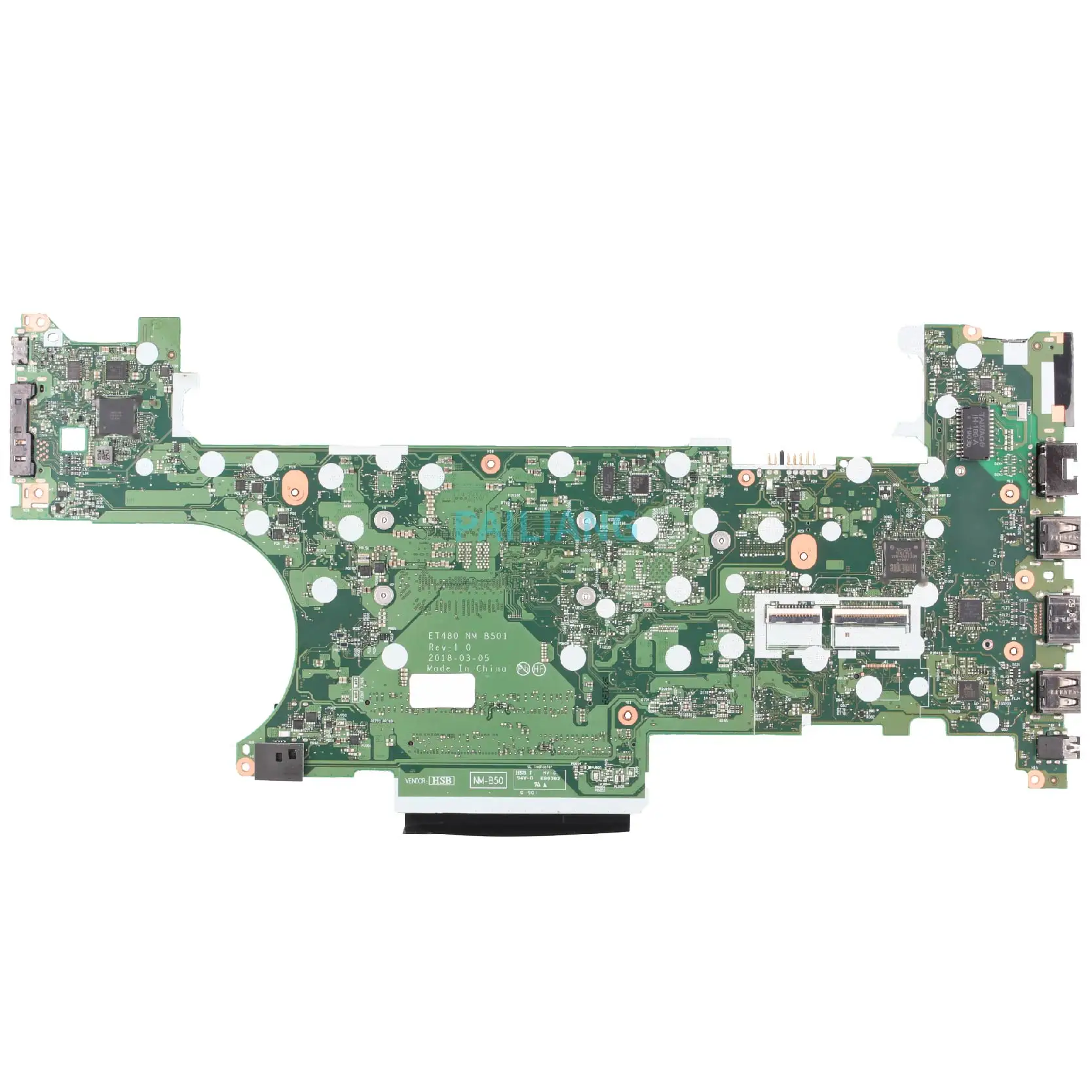 PAILIANG Laptop motherboard For LENOVO Thinkpad T480 01YR328 NM-B501 Mainboard Core SR3LA i5-8250U TESTED DDR3