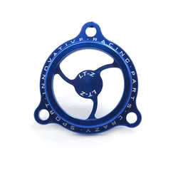 Motorcycle Engine Oil Filter Clear Cover For SUZUKI LT-Z 400 400Z LT-R 450  LTZ LTR LTZ450 LTR450 CNC Blue Black