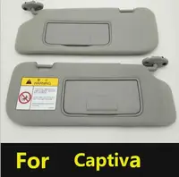 Parasol Interior con espejo, conjunto de parasol delantero para Chevrolet Captiva 2007 2008 2009 2010 2011 2012 2013 2014 2015