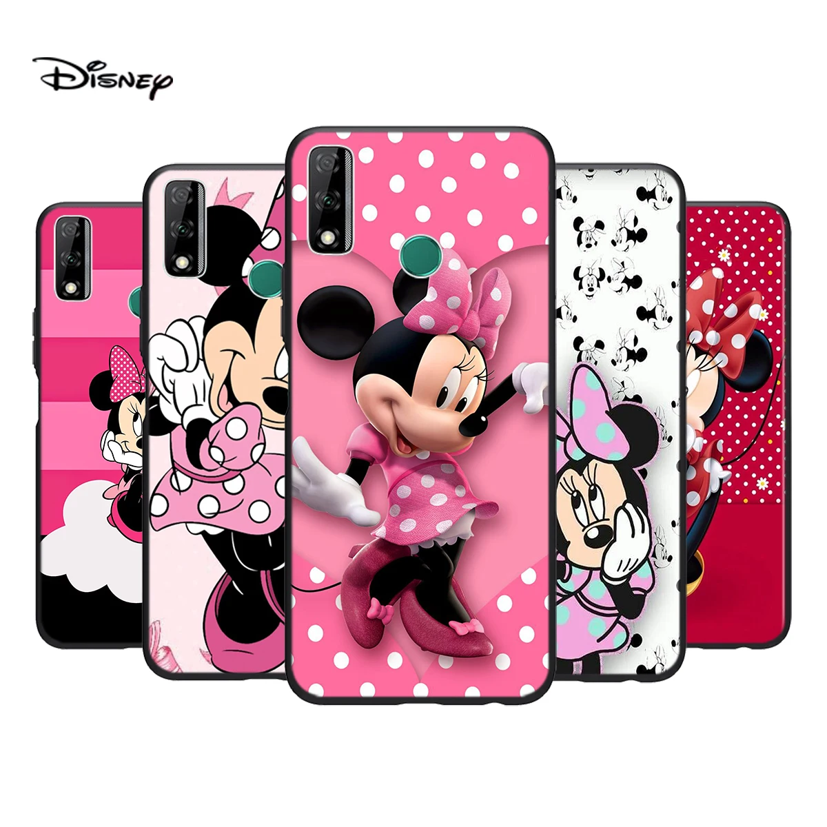 Soft Cover Disney Minnie Mouse For Huawei Y9S Y6S Y8S Y9A Y7A Y8P Y7P Y5P Y6P Y7 Y6 Y5 Pro Prime 2020 2019 Phone Case