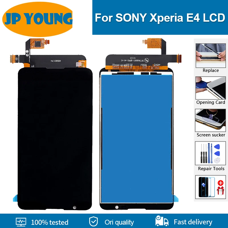 

5.0"Original Quality lcd For Sony Xperia E4 LCD E2104 E2105 E2114 E2115 LCD Display Touch Screen Digitizer Assembly Replacement