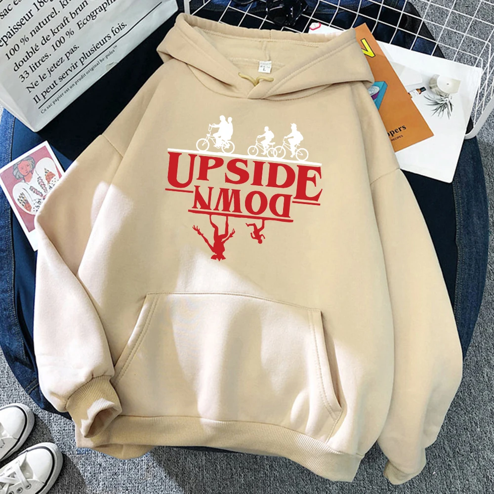 Hot Sale Brand Simple 1983 Printed Hoodies Women Autumn Warm Fleece Hoodie Hip Hop Itself Hoody Fashion Oversize Sportswear