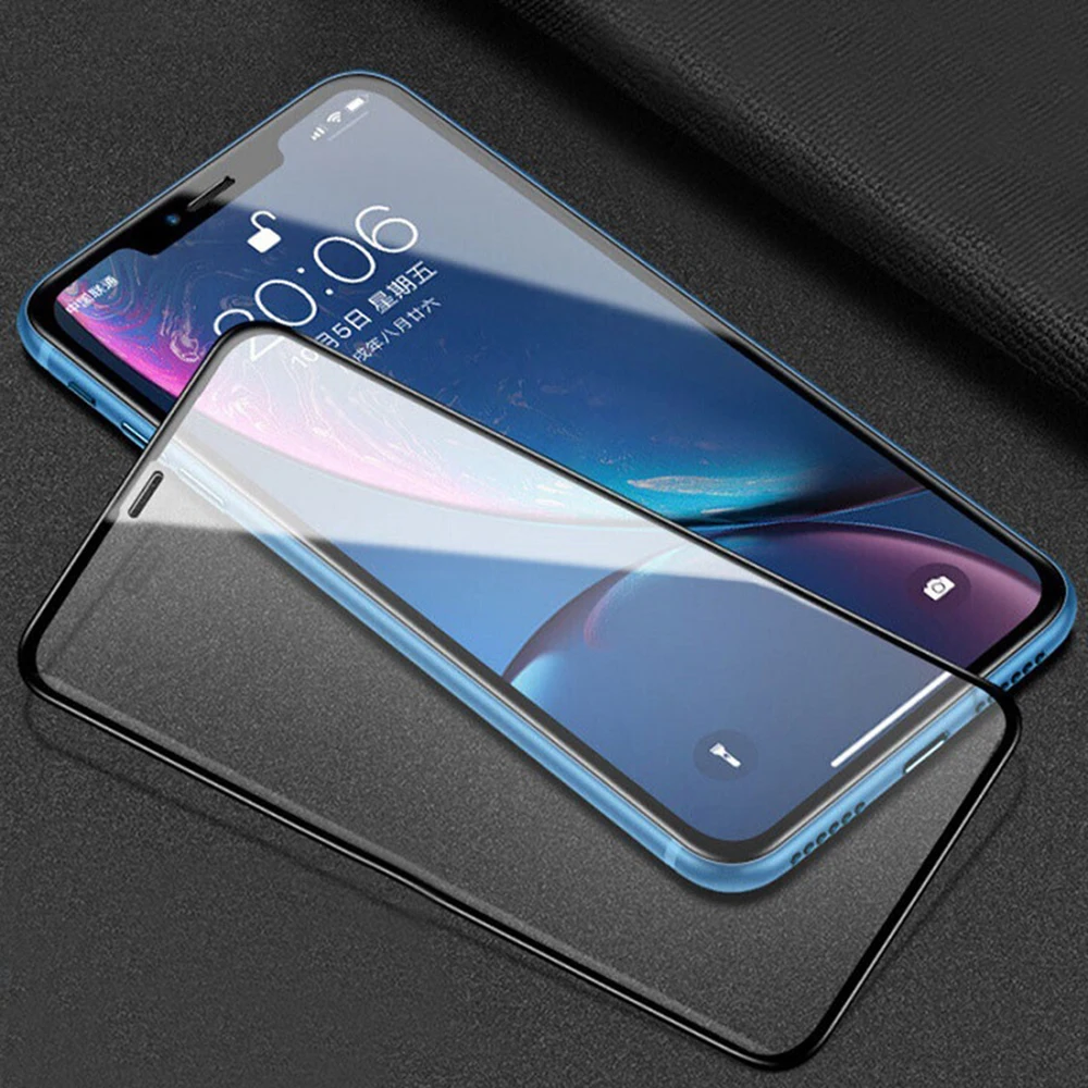 For iPhone 15 14 Plus 13 12 Pro Max 12Mini 11 XR X XS Max 9H HD Full Glue Soft Ceramic Screen Protector Film