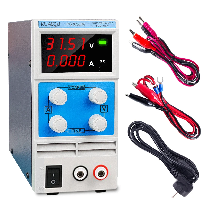 7 Types 3/4 Digits Adjustable Power Supply Digital Display DC Voltage Regulator Switching laboratory Bench Power Source AC 220 V