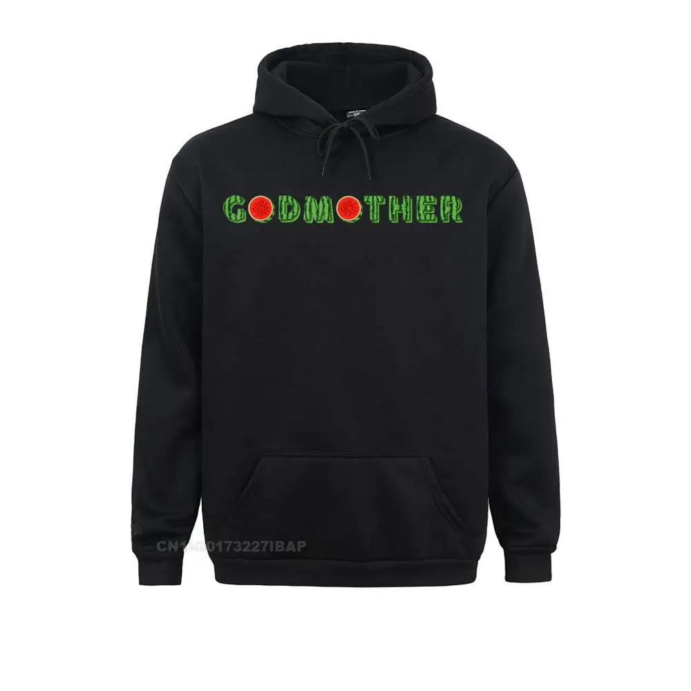 

Godmother Watermelon Funny Melon Fruit Cool Shirt New Design gothic Sweatshirts Lovers Day Hoodies for Men Clothes Birthday