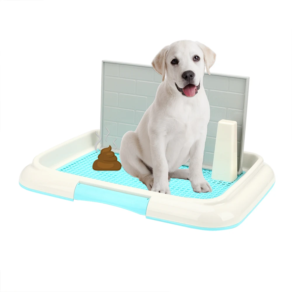 Bedpan Easy to Clean Pee Training Toilet Puppy Litter Tray Pet Toilet Lattice Dog Toilet Potty Pet Product