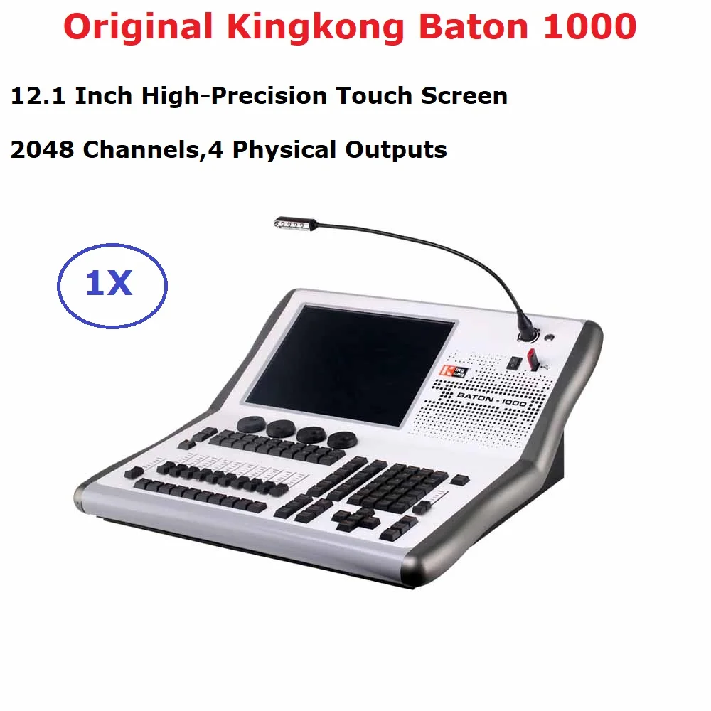 

2020 Kingkong Baton-1000 Professional DMX Controller 2048 DMX Channels For LED Par Moving Head Light DMX Console Dj Equipments