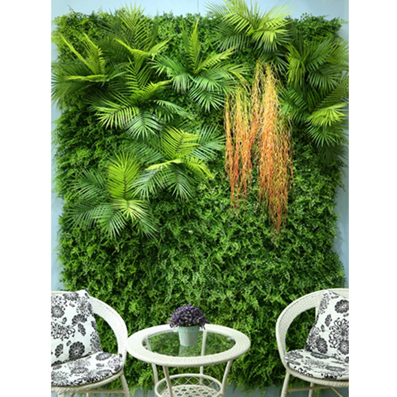 Artificial Lawn Plant Wall, Christmas Wedding Decoration, Hotel, Store Background, Home Decoration