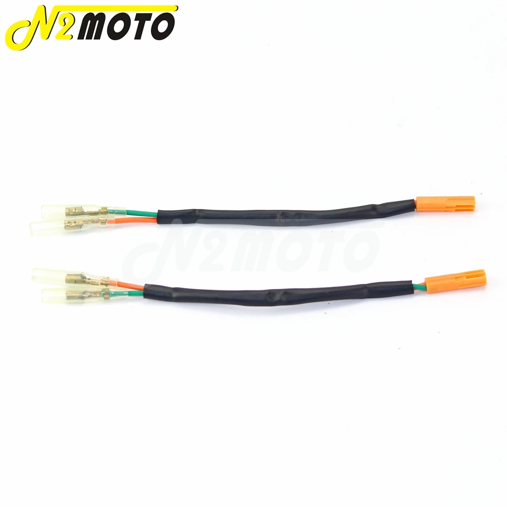 Motorcycle Turn Signal Adapter Plugs OEM Indicator Wire Connector For Honda CBR600RR CBR1000RR CB650F CB500F CB500X CBR500R