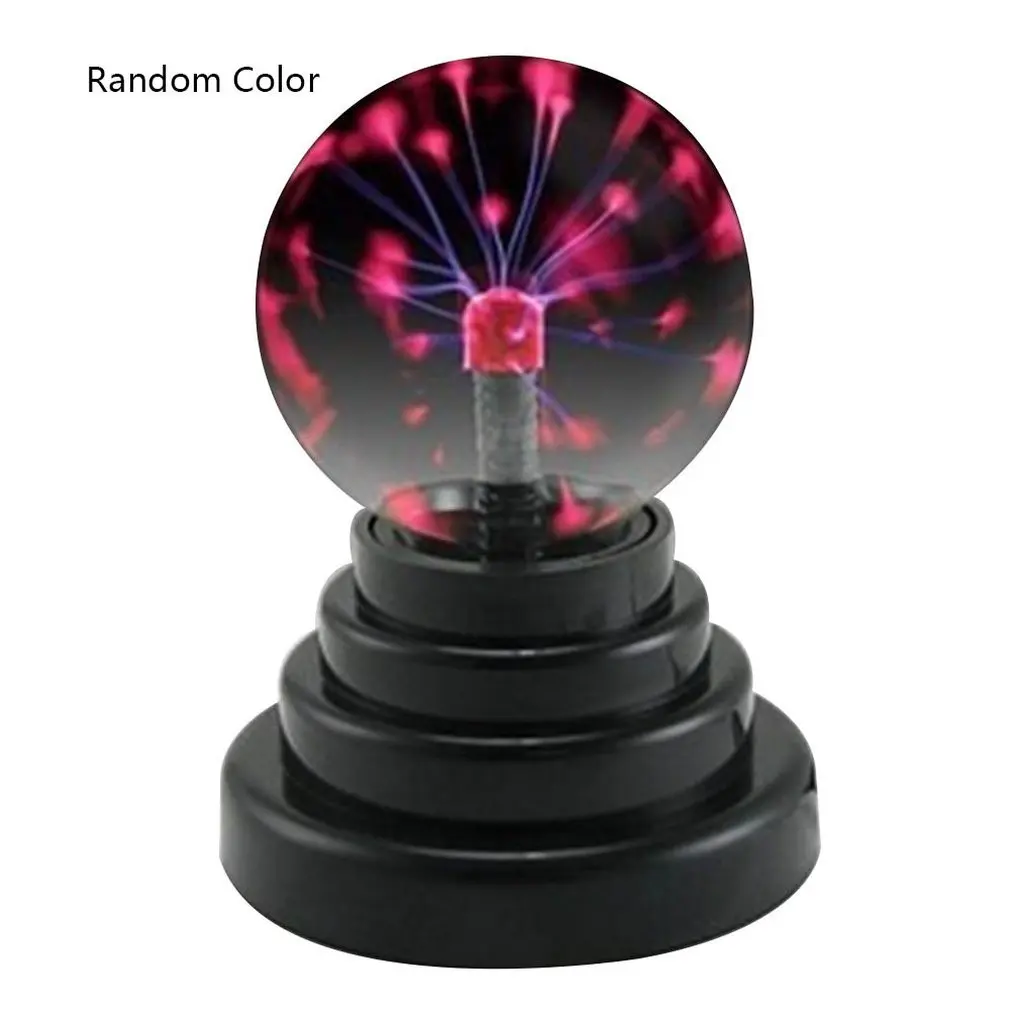 USB Electrostatic Sphere Light, Magic Crystal Lamp, Desktop Lightning, Touch Sensitive Lights, Festa de Natal, 2019