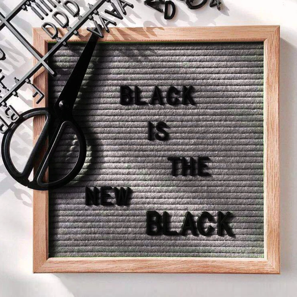 10x10inch Felt Changeable Letter Board Message Panel Home Restaurant Decoration  felt letter board Wooden Frame Decorative