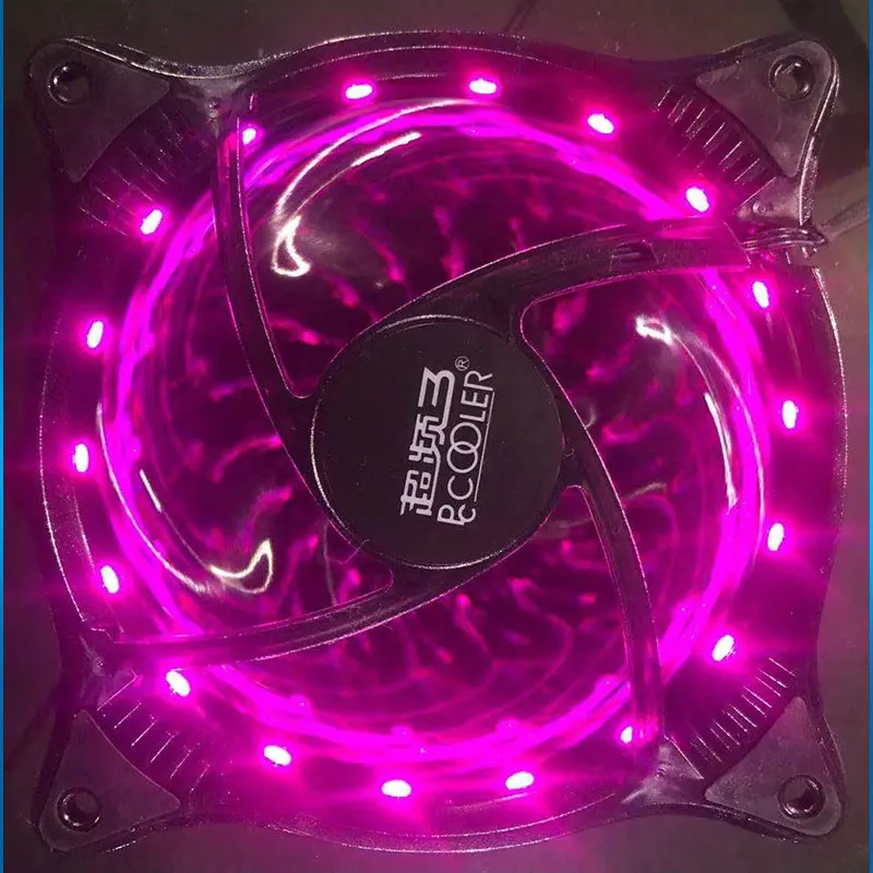 Pccooler Starry Sky 120mm 12V/4Pin CPU Cooling Fan PWM Intelligent Temperature Control RGB Computer Replacement Fan