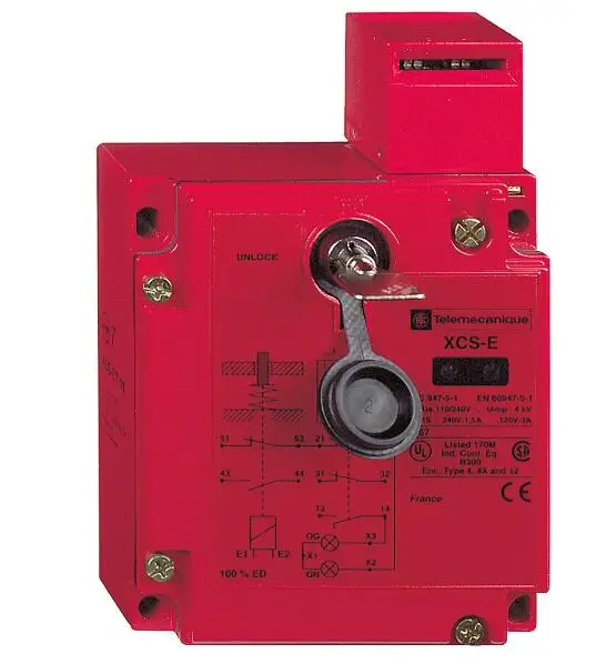 

XCSE73127 Metal safety switch XCSE - 2NC+1NO - slow break- 2entries tapped M20- 24V