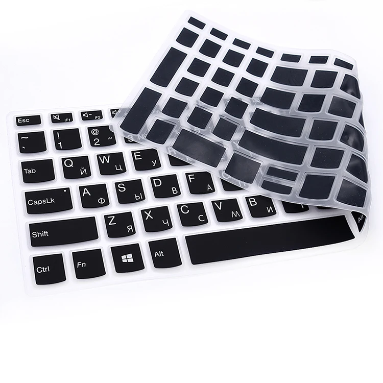 HRH – housse de clavier en Silicone, langue russe, Film de protection pour clavier Lenovo Xiaoxin cao5000-15,ideapad 320s