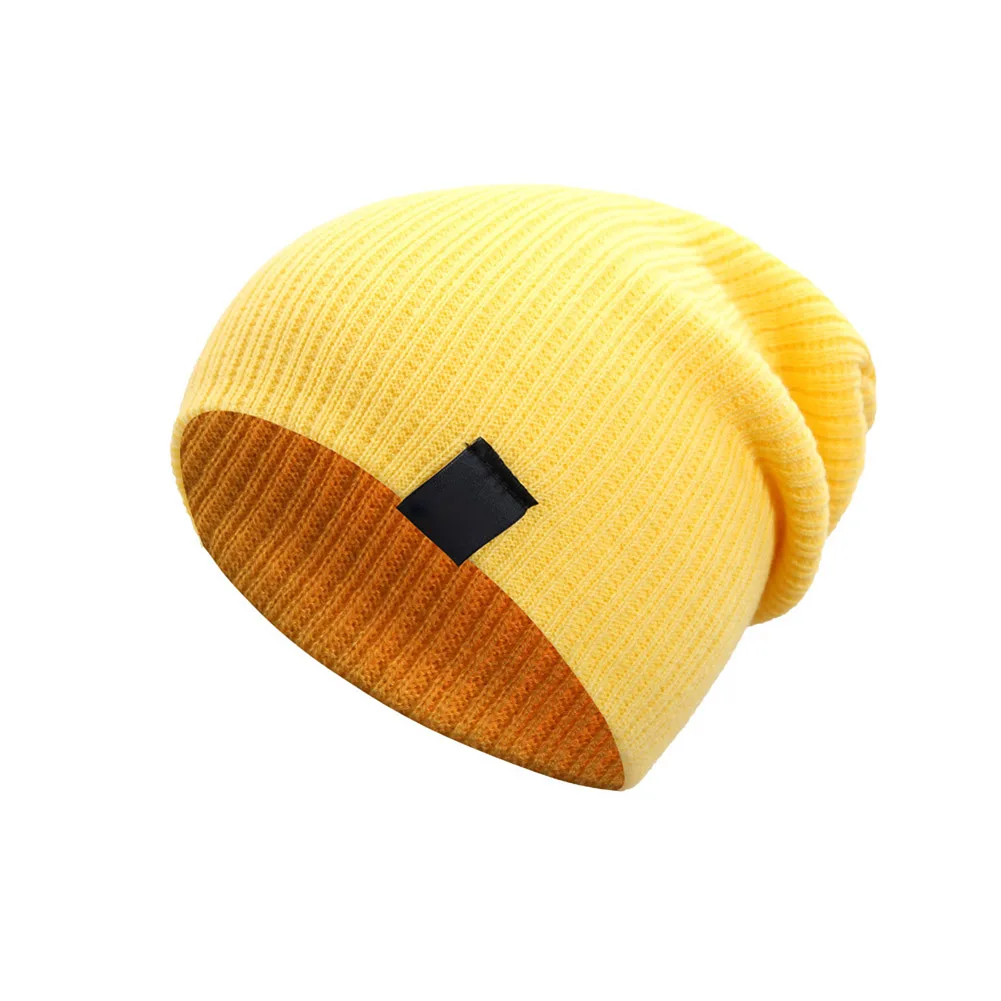 

High Quality Men's Winter Hat Cotton Thicken Winter Warm Beanies hat For Men Fashion Unisex Knitted Hats Bonnet