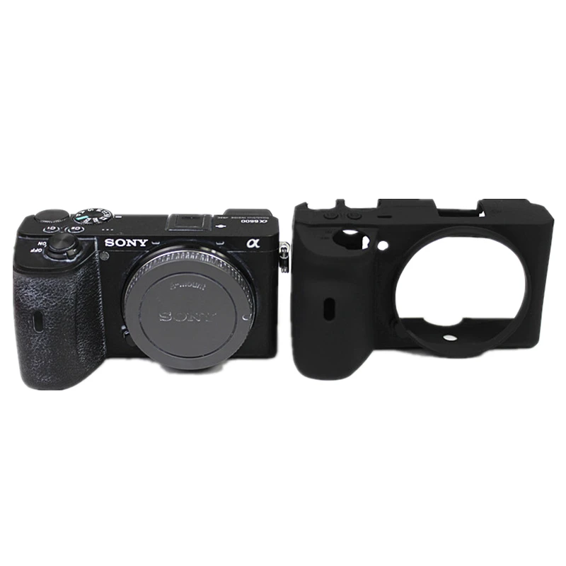 for Sony A6600 Camera Cover For Sony a 6600 Camera Case High Grade Protector Silicone Alpha 6600 ILCE-6600 Camera Cases