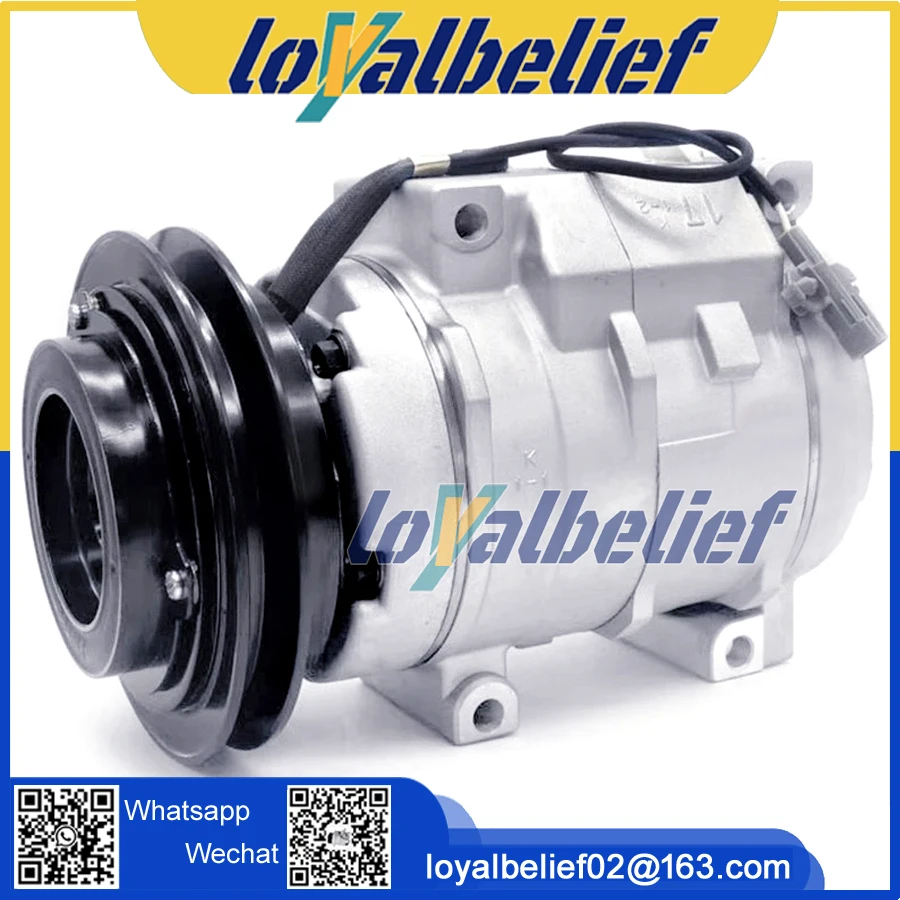 

For Toyota Prado 2700 / Land Cruiser Auto 10S17C AC Compressor 4471805400 883106A150 447180-540B 447220-5171 88320-6A091