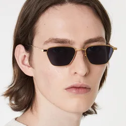 2026 Classic Small Frame Cat Eye Sunglasses Women/Men Brand Designer Alloy Mirror Sun Glasses Vintage Modis Oculos