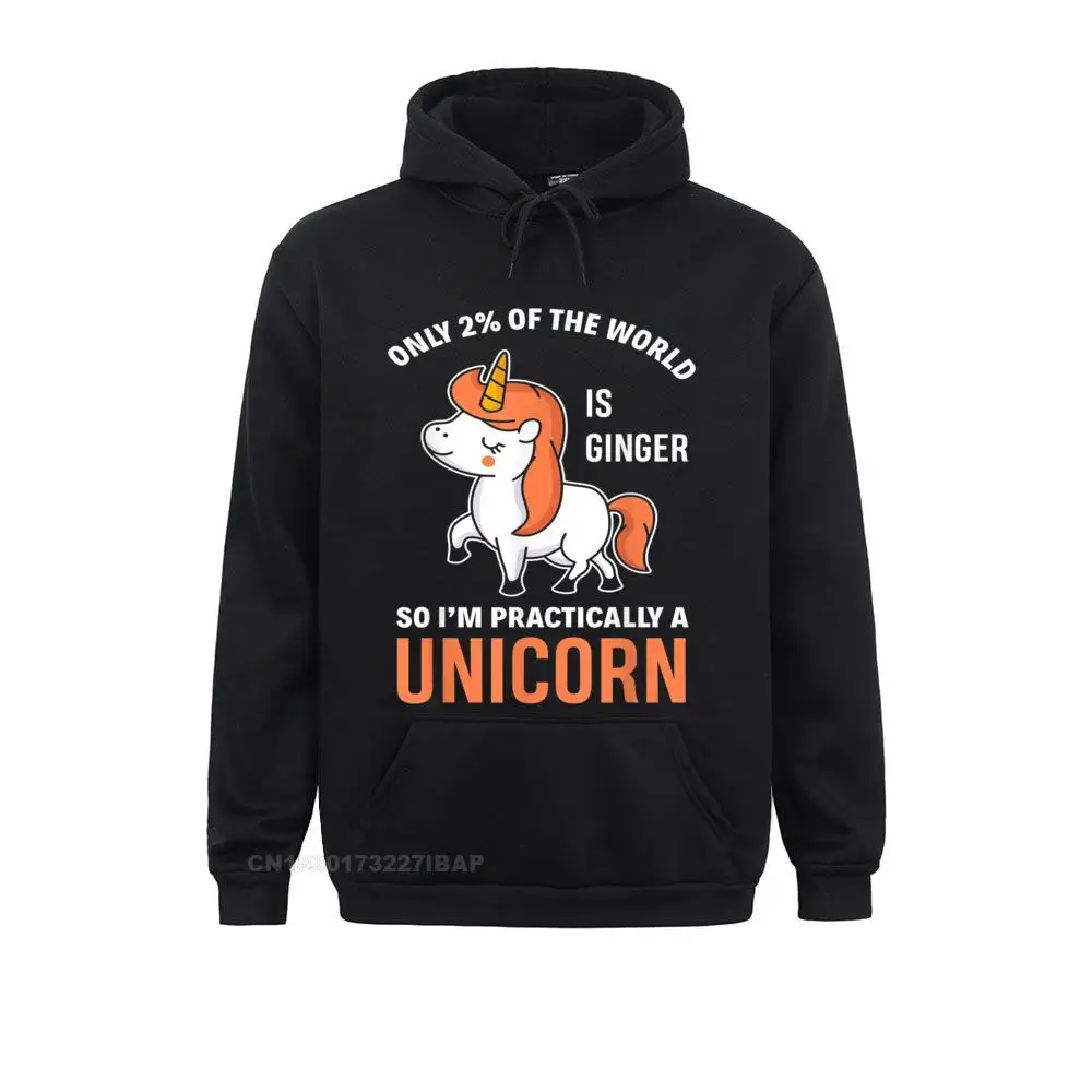 Funny Redhead Unicorn Ginger Woman Girls Hoodie Sweatshirts Long Sleeve Personalized Wholesale Man Hoodies Hip Hop Sportswears