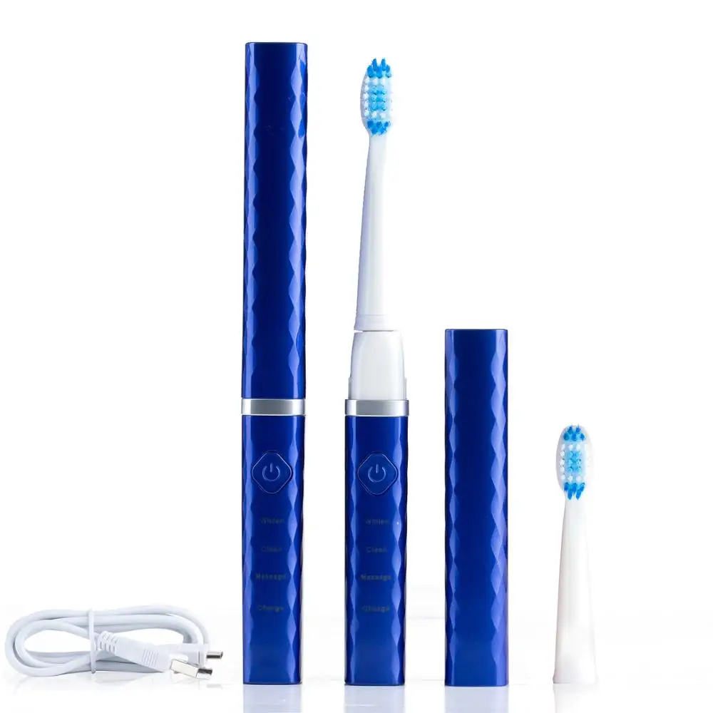 Electric Toothbrush Upgraded USB Rechargeable Adult Sonic Teeth Brush Waterproof With 2 Brush Head Whitening Healthy Gift