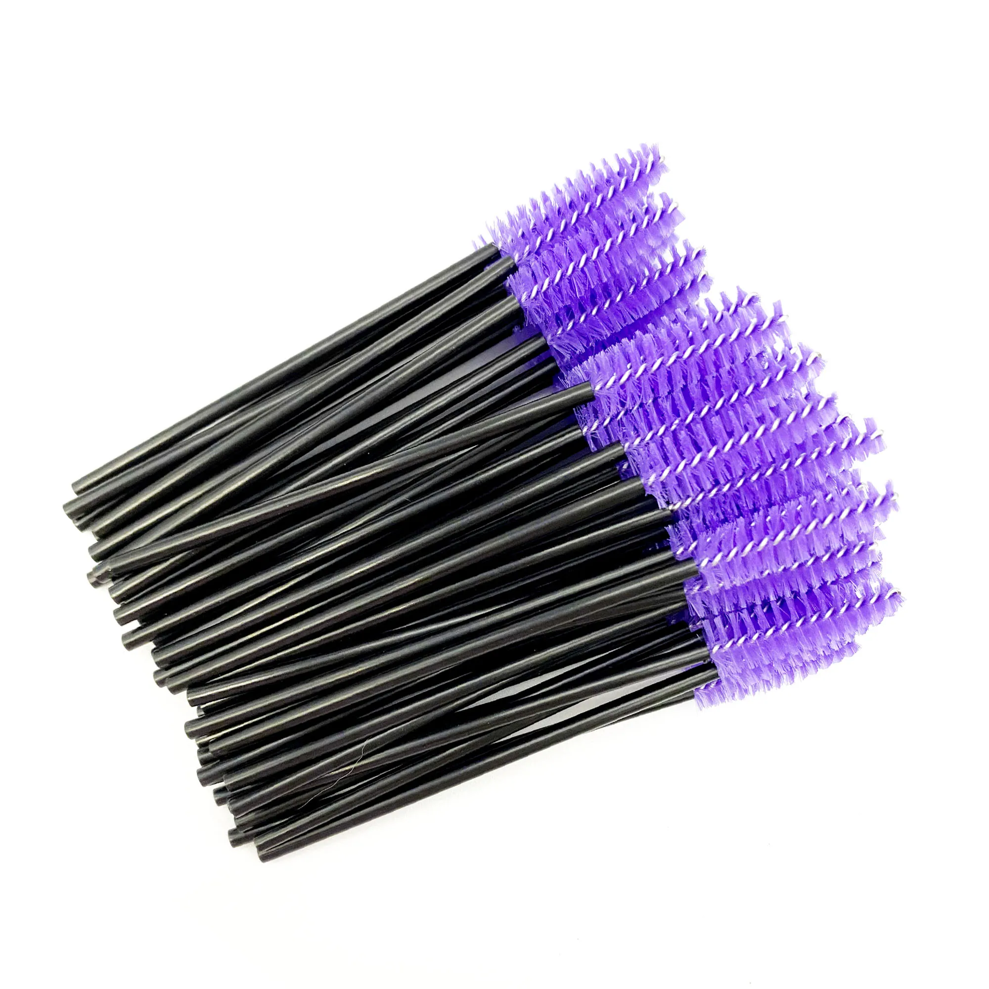 50pcs Mascara Wand Applicator Spoolers Eye Lashes Cosmetic Brushes Set Makeup Tools Eyelash Extension Disposable Eyebrow Brush