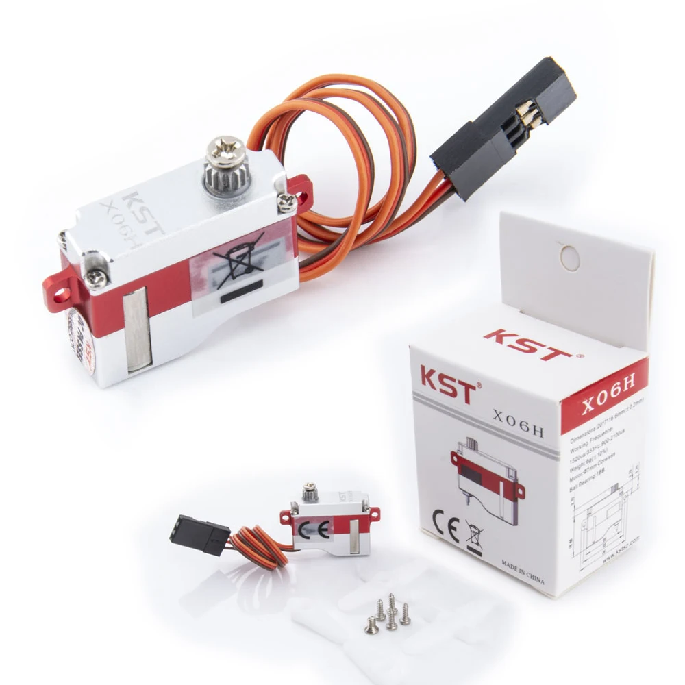 Серводвигатель KST X06H, 1,8 кг, HV, металлический редуктор